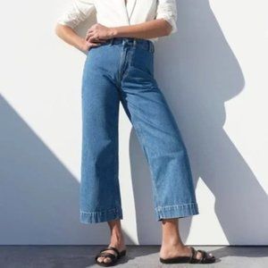 Everlane Edition 02 Wide Leg Crop Jeans Size 25